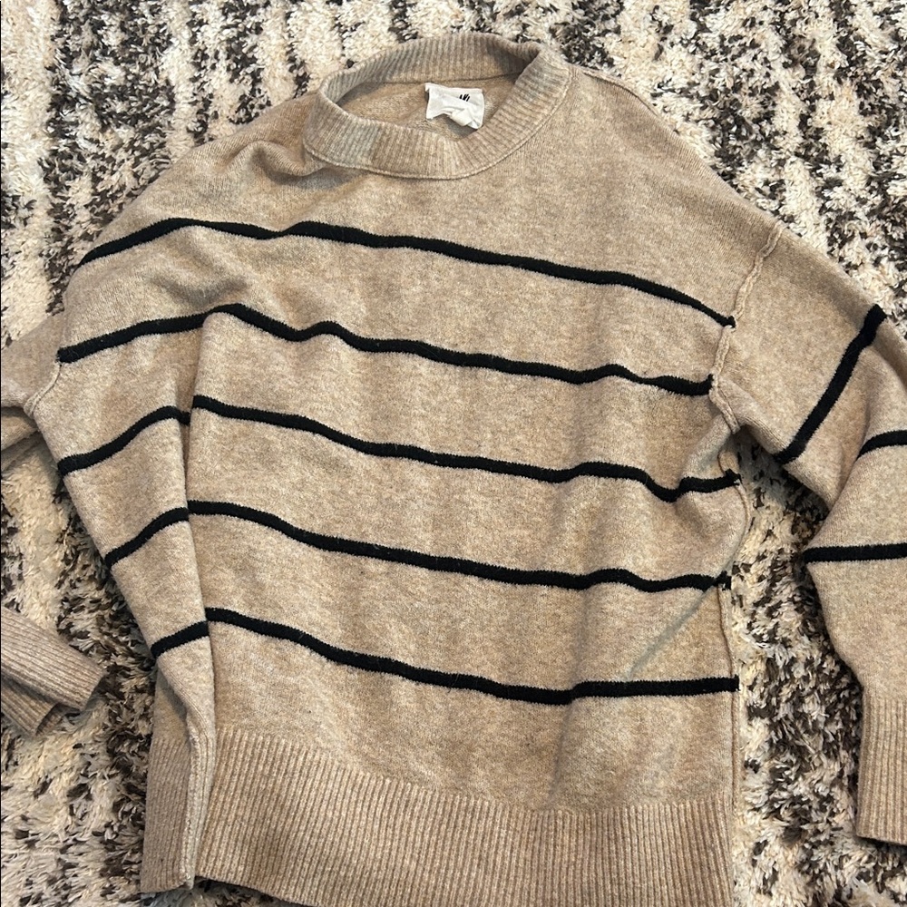 Aerie Beige Knit Sweater